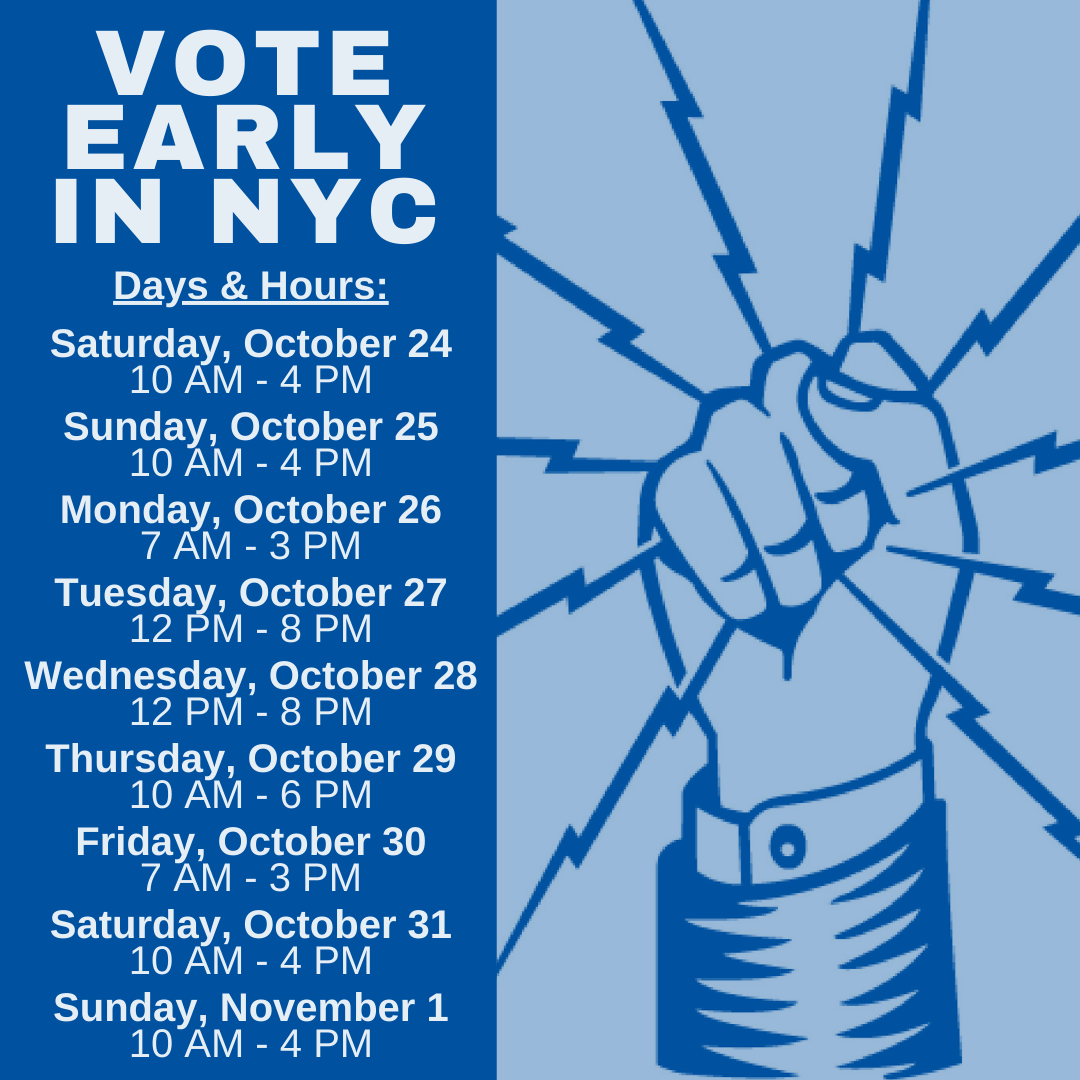 Vote Early in NY | Local Union No. 3 IBEW